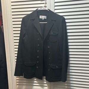 Worth Black Blazer Size 8